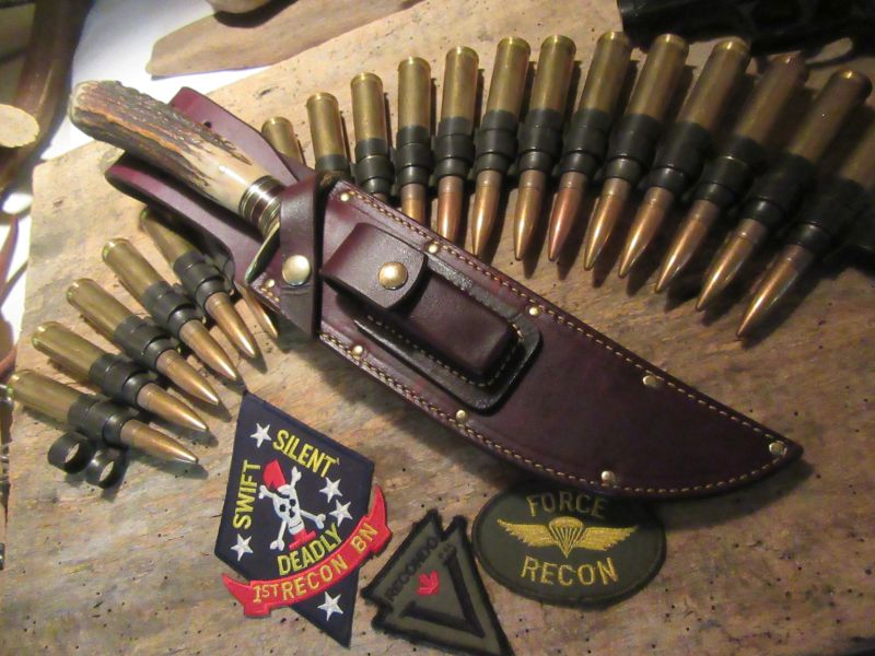 Treeman Double Skull Fighter " New Stamp" 9 " Blade Stag from Hell !