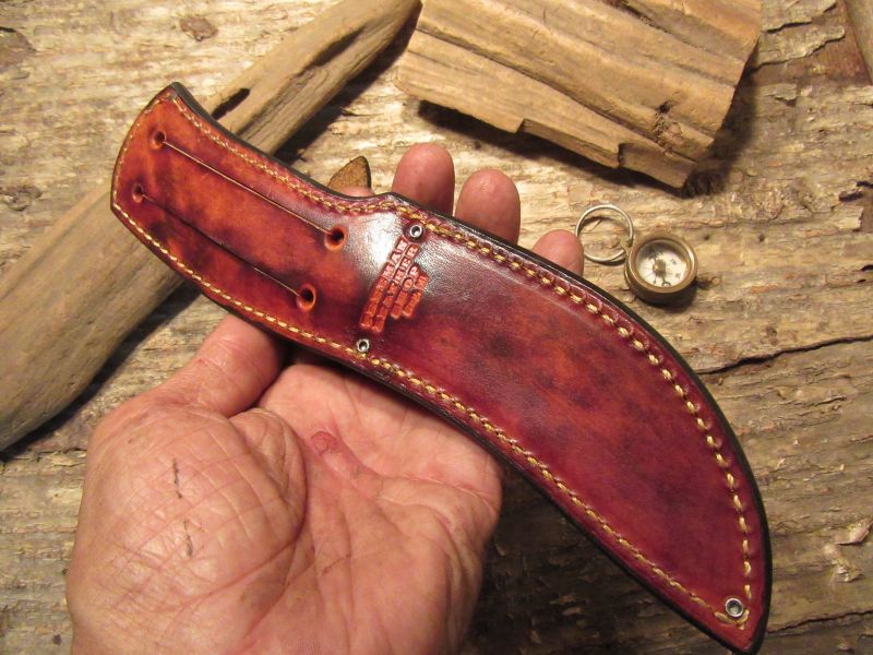 Deer & Trout Woodmonk RED Stag Ox Butt cap