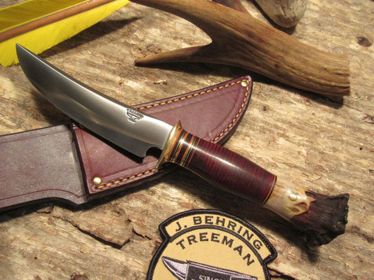 J. Behring handmade  Treeman Trout and deer ex-long handle Crown Stag!