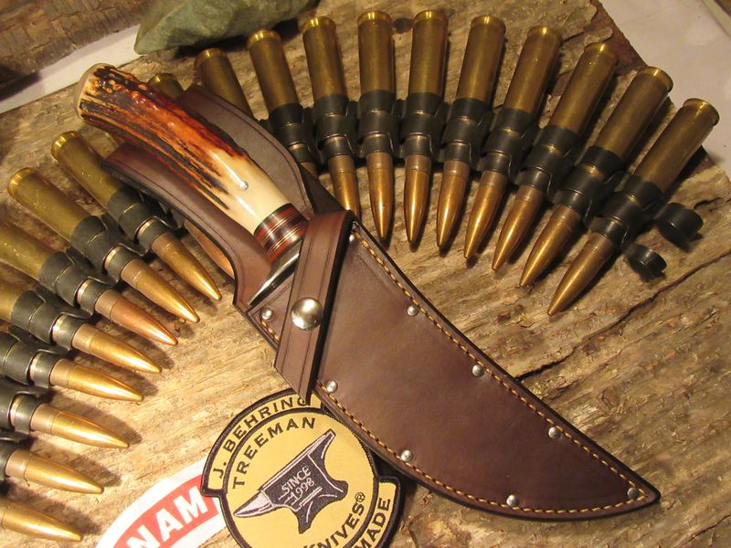 Treeman Skull Fighter Red Stag Ox Butt Cap