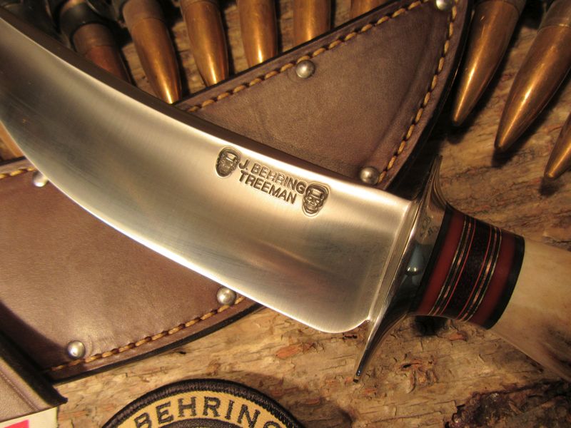 Treeman Skull Fighter Red Stag Ox Butt Cap