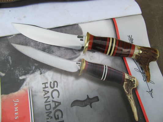 Order Only !        J. Behring Handmade W.Scagel  Replica Cover knife !