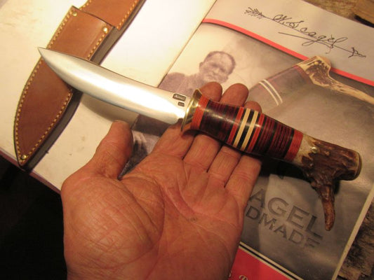 Order Only !        J. Behring Handmade W.Scagel  Replica Cover knife !