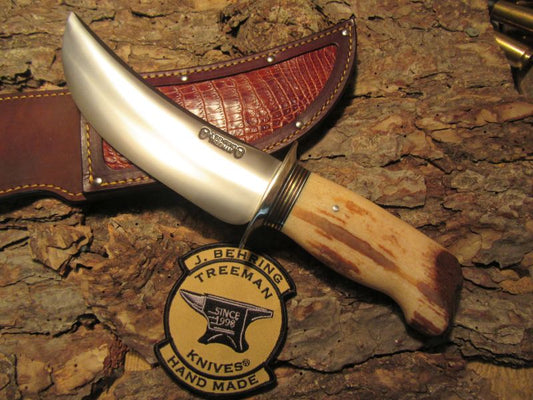 BIG DBL Skull Fighter Ivory Fire Bowl Sled Runner