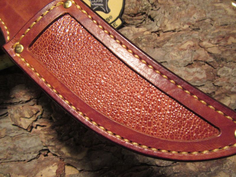 Treeman Handmade Deer & Trout Drop Tine Brass Butt Toad Skin