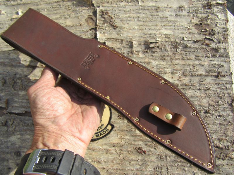 Treeman Sambar Stag/ Stag Hump Back Skull Fighter HD 8" Blade