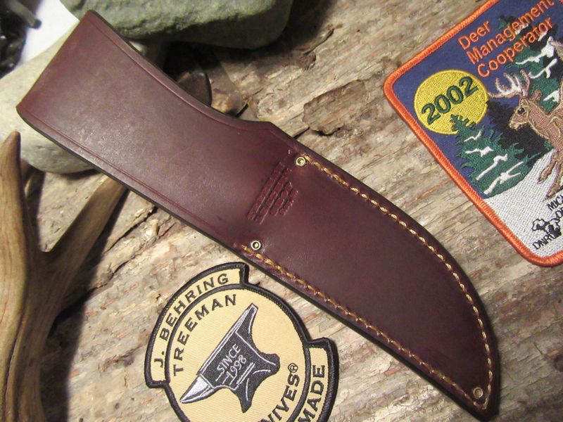 Treeman Trout and Deer Studebaker Stag Border Patrol handle