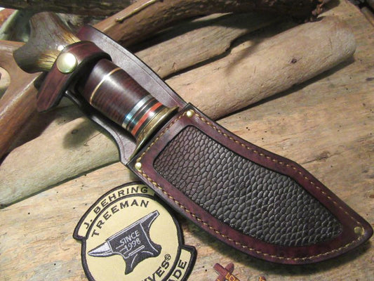 Nesmonk Hunter Thumb Notches Crotch Stag Horse Hide