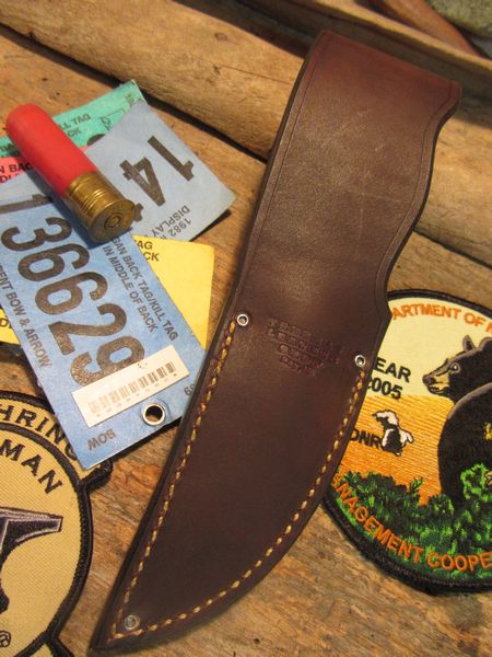 South Dakota Caper Artifact Ivory Ice axe with Musk Ox.