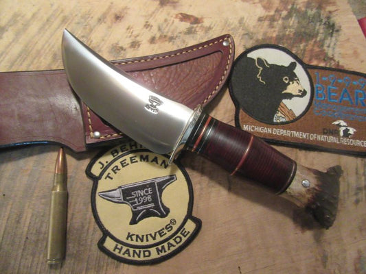 Treeman Fox River Hunter Horsehide crown Stag