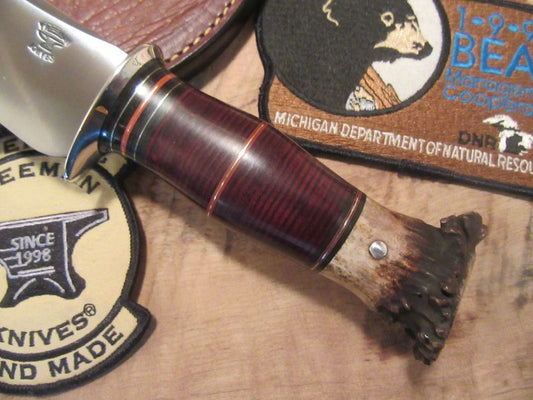 Treeman Fox River Hunter Horsehide crown Stag