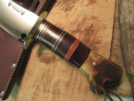 Scagel style 7 1/2" Hump Back double skull Fighter