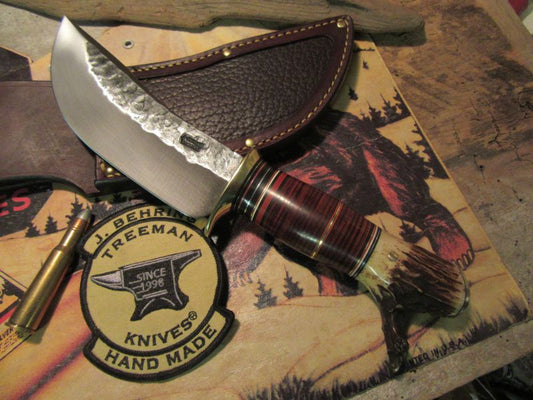 Big Drop Tine Wood Craft Ruana 15C style hammermark Hunter Skinner