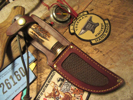 J.Behring Michigan Hunter Prem Stag/Alum Butt