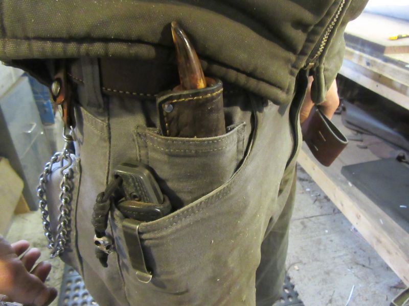 Treeman Watch Pocket Ivory Lil Caper