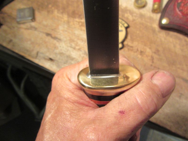 J.Behring Scagel Style Two  Handed Axe crown Stag Replica