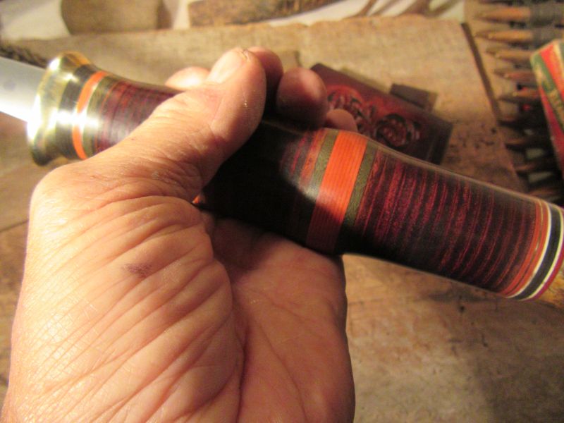 J.Behring Scagel Style Two  Handed Axe crown Stag Replica