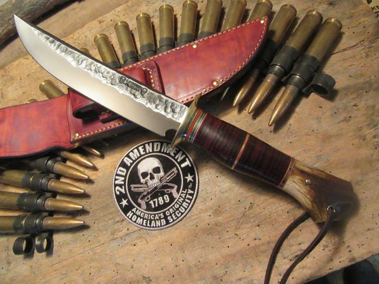 J. Behring Double Skull Hammer mark Fighter 11" Blade
