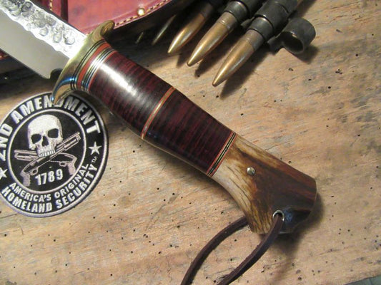 J. Behring Double Skull Hammer mark Fighter 11" Blade