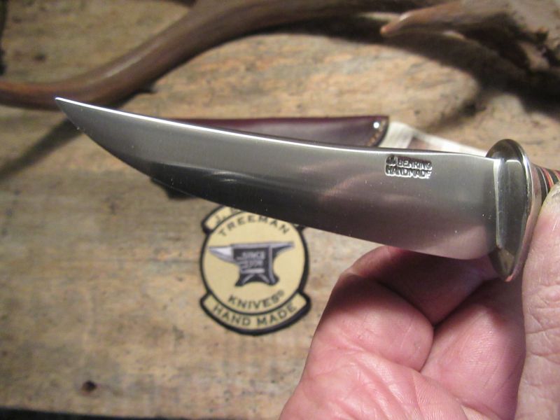 Treeman Trout Knife Artifact Walrus Ivory