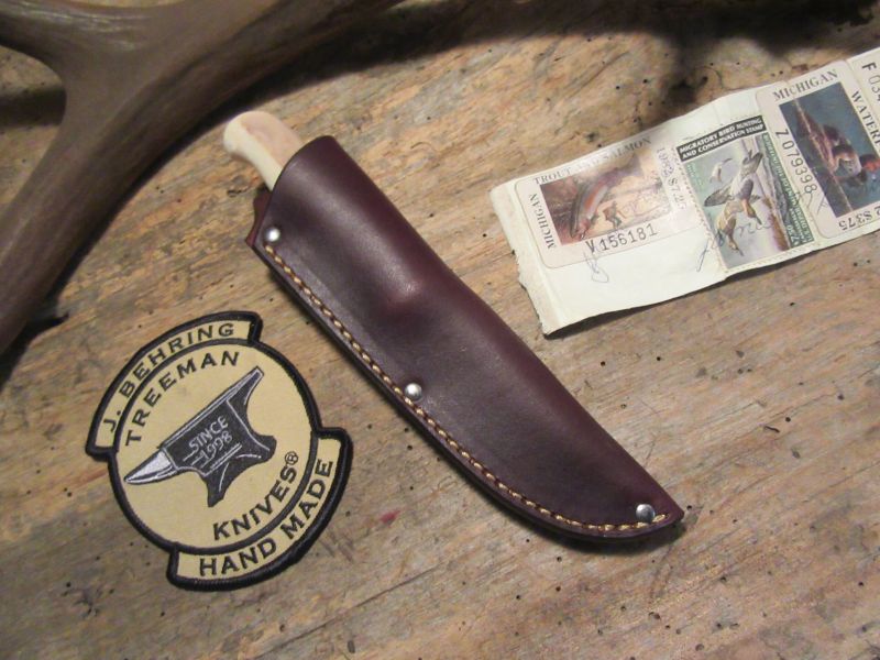 Treeman Trout Knife Artifact Walrus Ivory