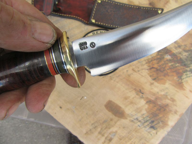 J. Behring Handmade Bird & Trout Crown Stag