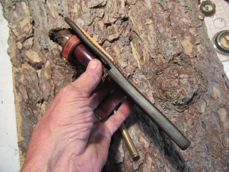 J. Behring Handmade Michigan Skinner Beaver tail Horsehide Crown