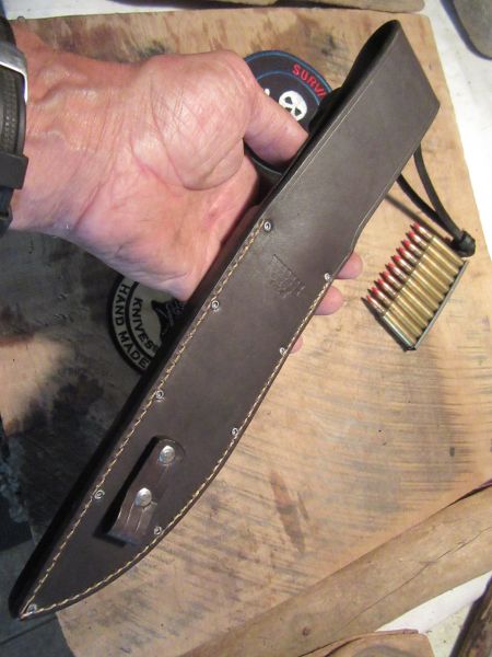 J. Behring Handmade Double Skull Fighter Stag Aluminum