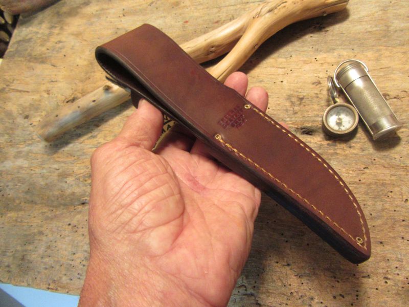 J. Behring Handmade Deer & Trout Stag Stag Brass guard