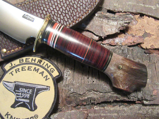 J. Behring Handmade Scagel Style Hunter crotch Horse Hide