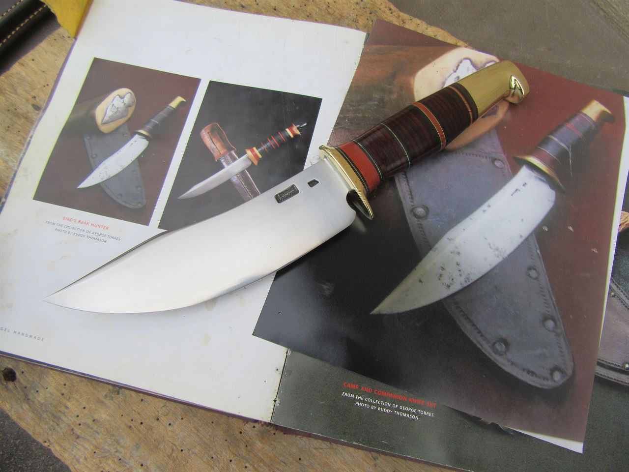 Scagel Arrow Head Birds Beak Camp Knife