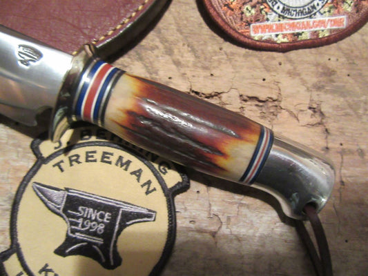 J. Behring Iron Mountian Hunter Red Stag Aluminum Butt