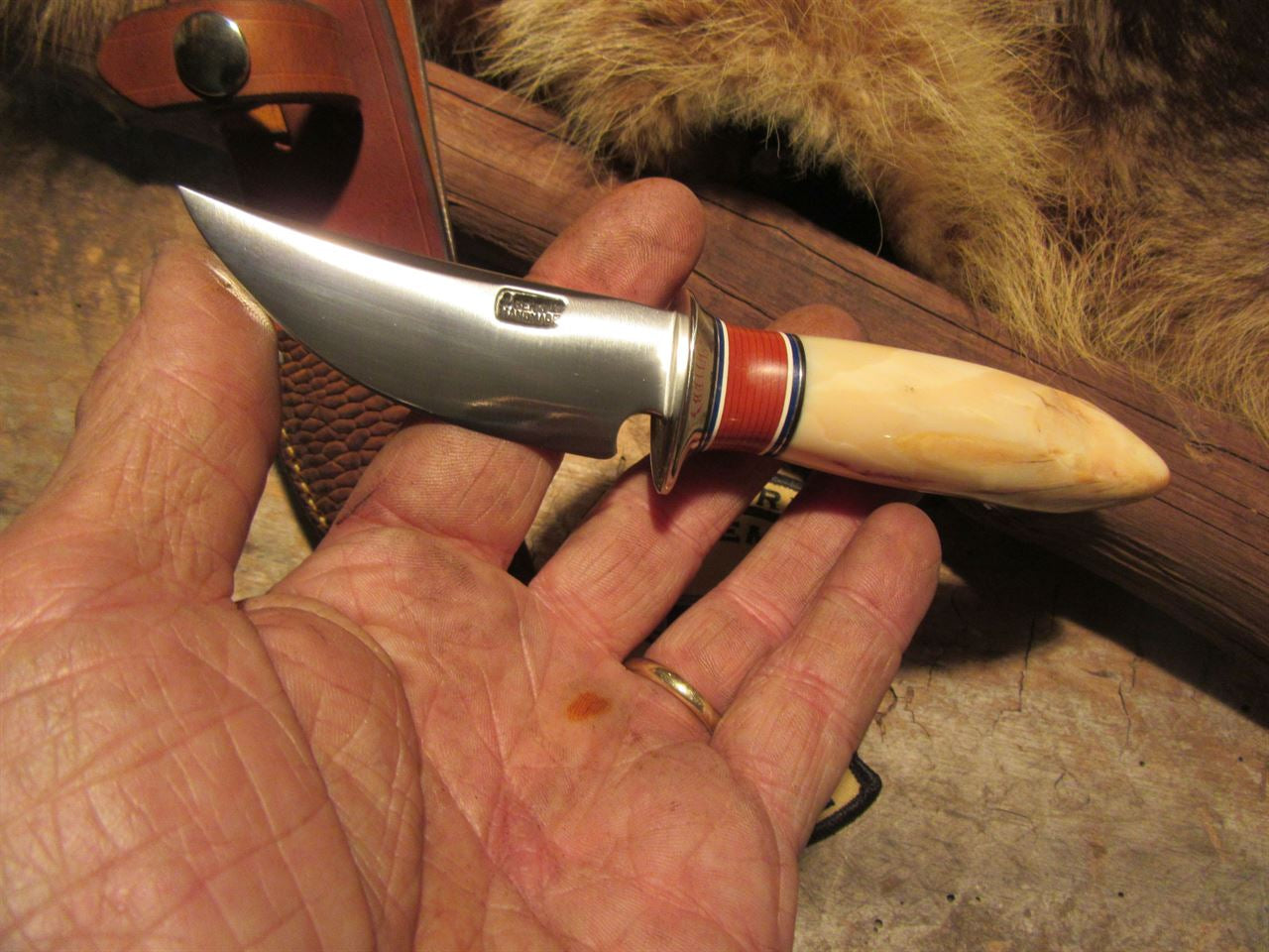 2020 South Dakota Caper Hippo Tooth Beaver Tail Sheath