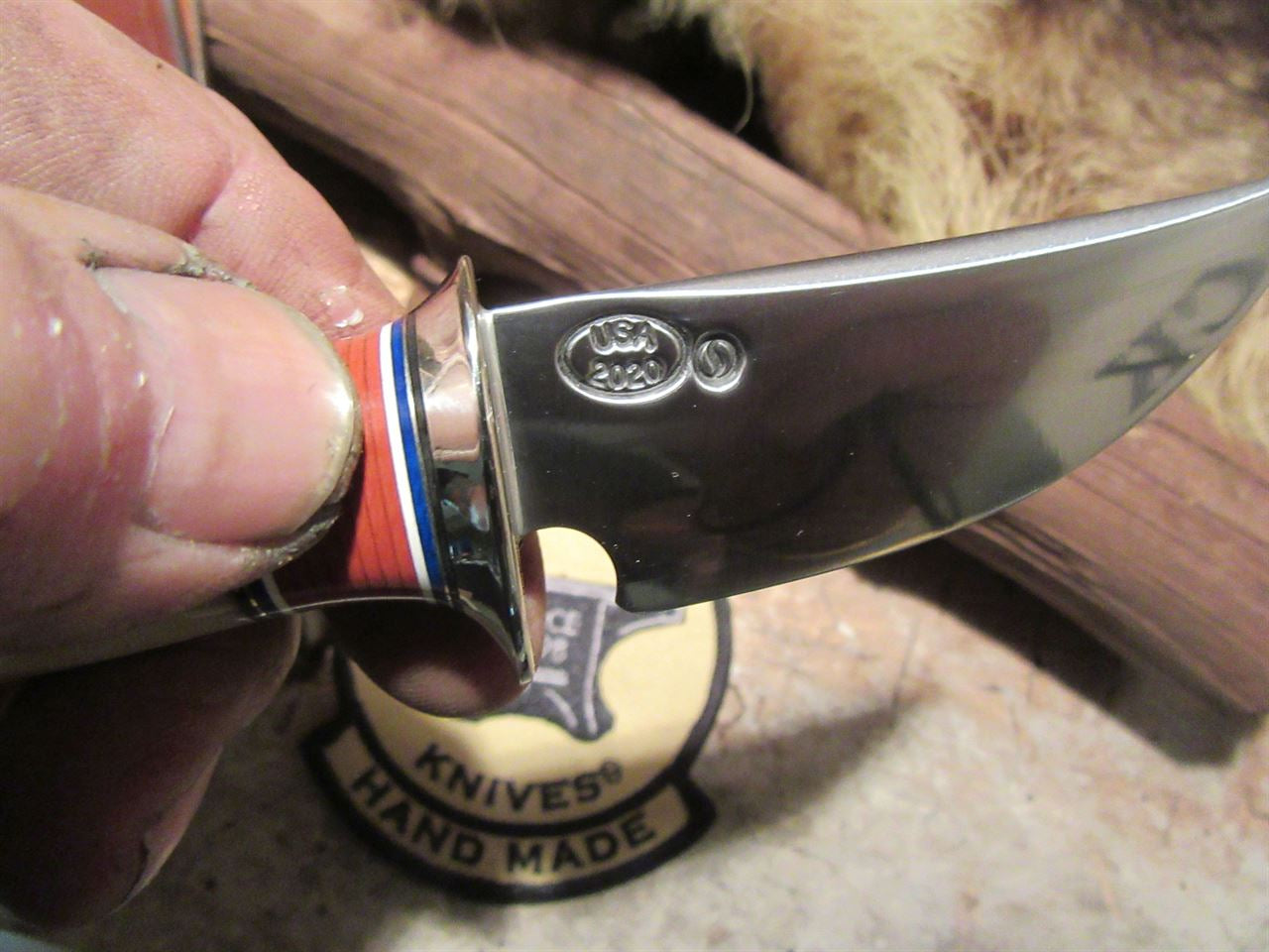 2020 South Dakota Caper Hippo Tooth Beaver Tail Sheath