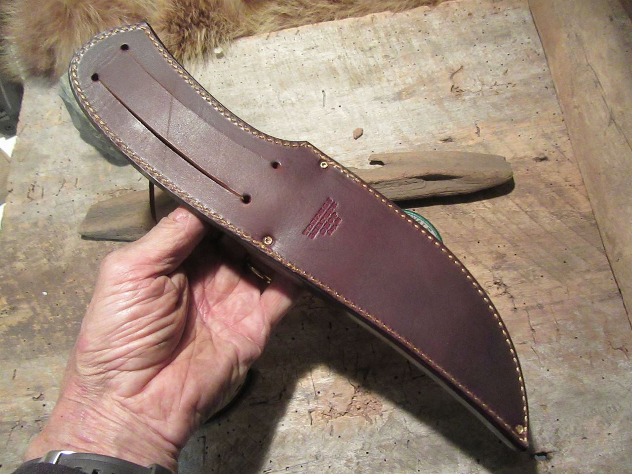 J.Behring Handmade Big Bay Hunter brass Guard