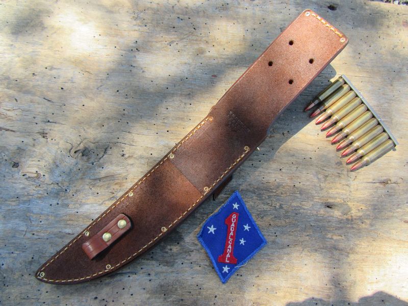 J. Behring Handmade Hammer mark double skull fighter