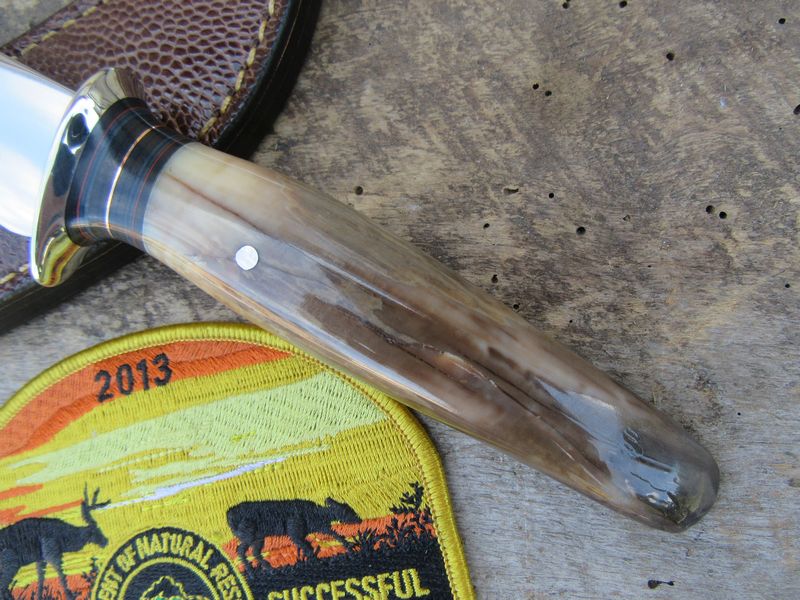 Treeman Fossilzed Walrus Ivory Michigan Caper