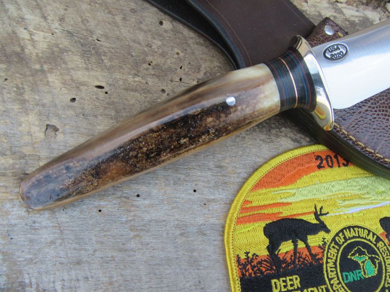 Treeman Fossilzed Walrus Ivory Michigan Caper