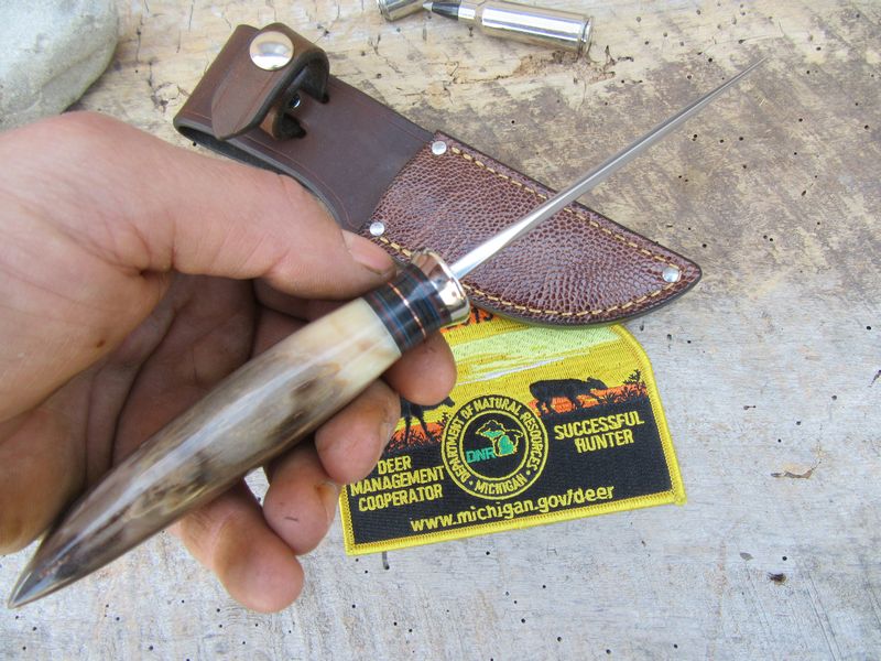 Treeman Fossilzed Walrus Ivory Michigan Caper