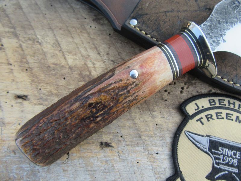 Treeman Knives Hammer mark Alaskan Skinner