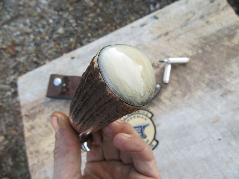 Treeman Knives Hammer mark Alaskan Skinner