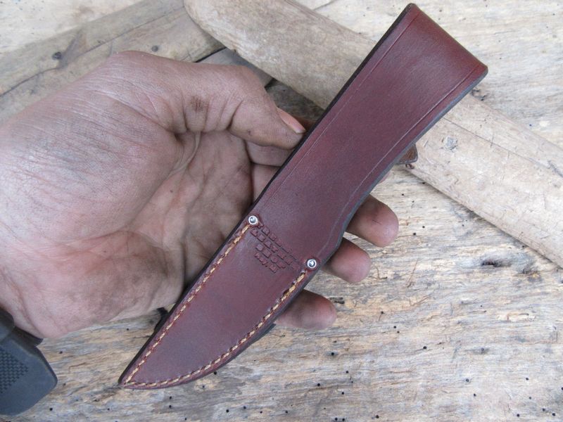 J.Behring Handmade Stainless MI trout knife