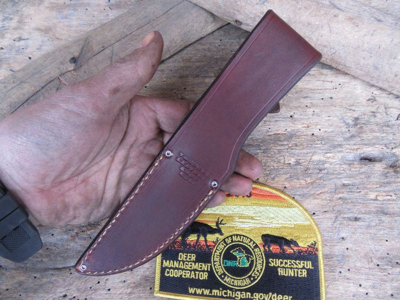 Treeman Fossilzed Walrus Ivory Stainless Trout & Deer