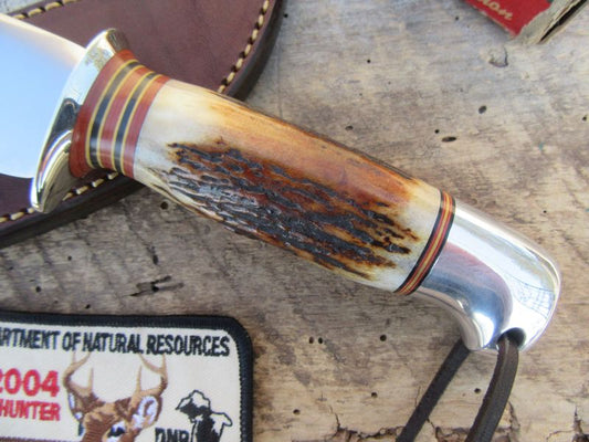 Treeman Knives Stag Aluminum Michigan Hunter