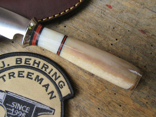 J.Behring Handmade Stainless MI trout knife