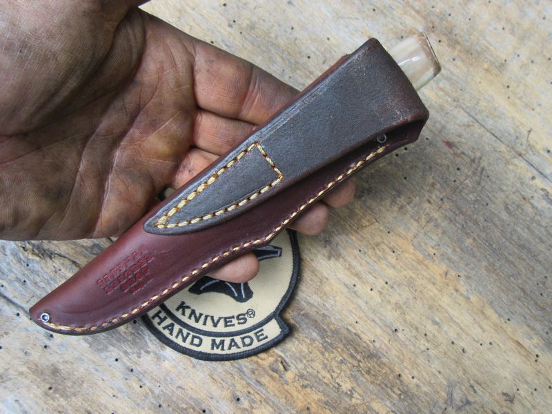 J.Behring Handmade Stainless MI trout knife