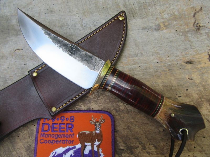 Treeman Knives Hammer Mark 5" Sticker