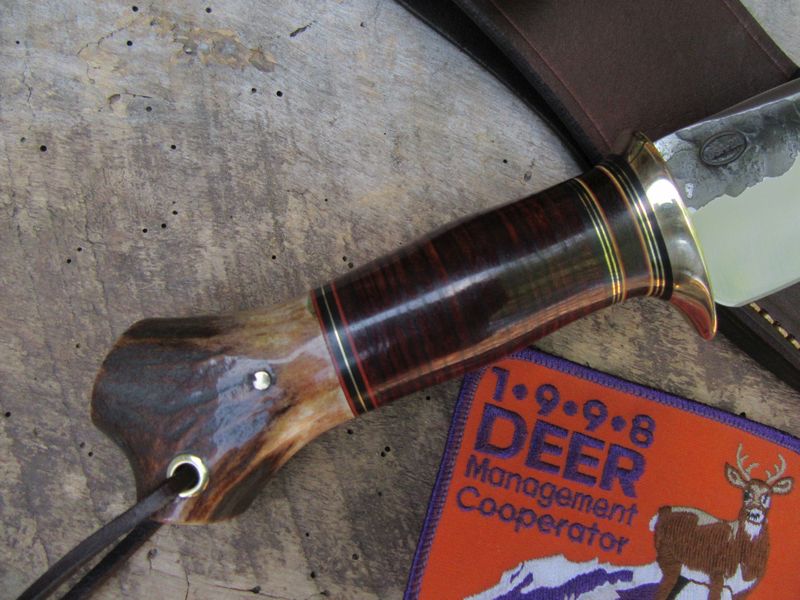 Treeman Knives Hammer Mark 5" Sticker