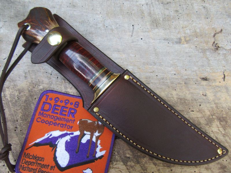 Treeman Knives Hammer Mark 5" Sticker