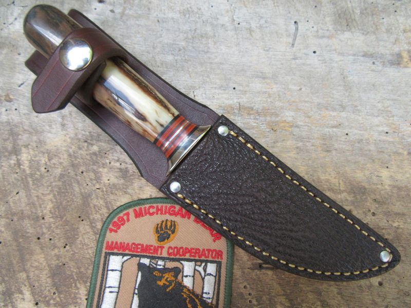 J.Behring Handmade Ivory Bird and Trout